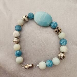 Natural Stone Beaded Bracelet